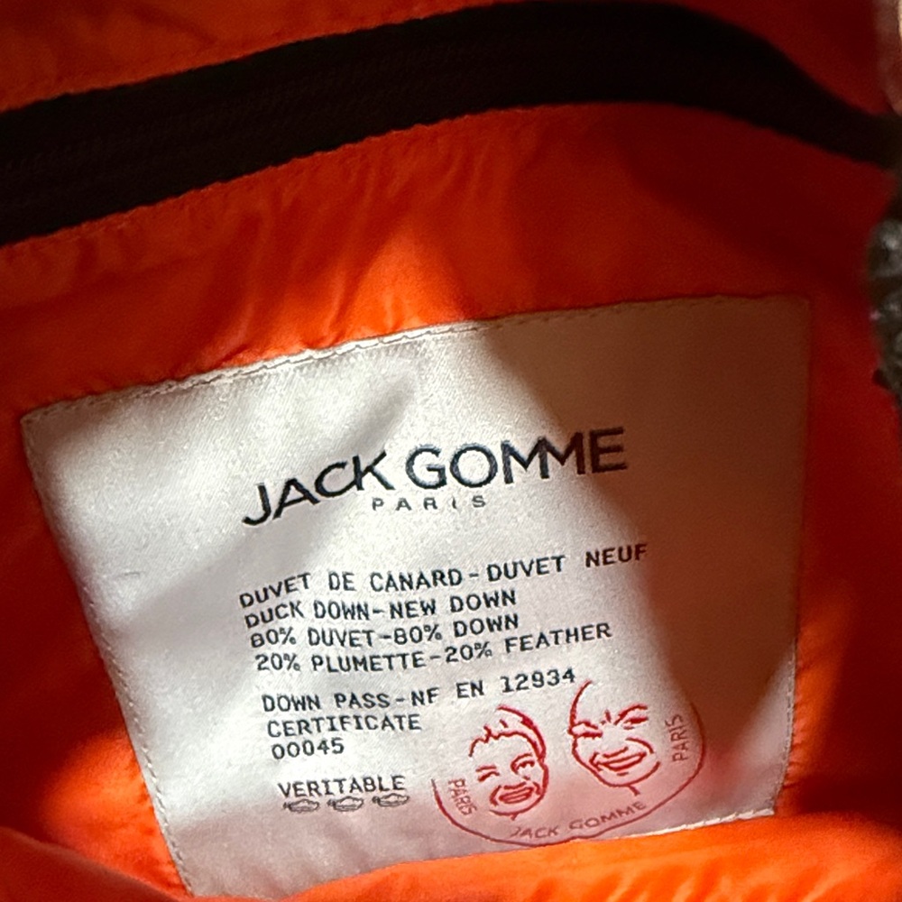 Bright Orange Puffer Bag - Picture 3 of 5